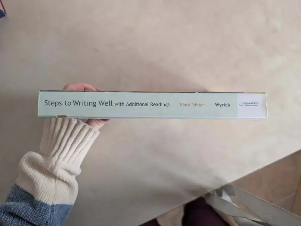 Steps to Writing Well with Additional Readings by Jean Wyrick Paperback Book